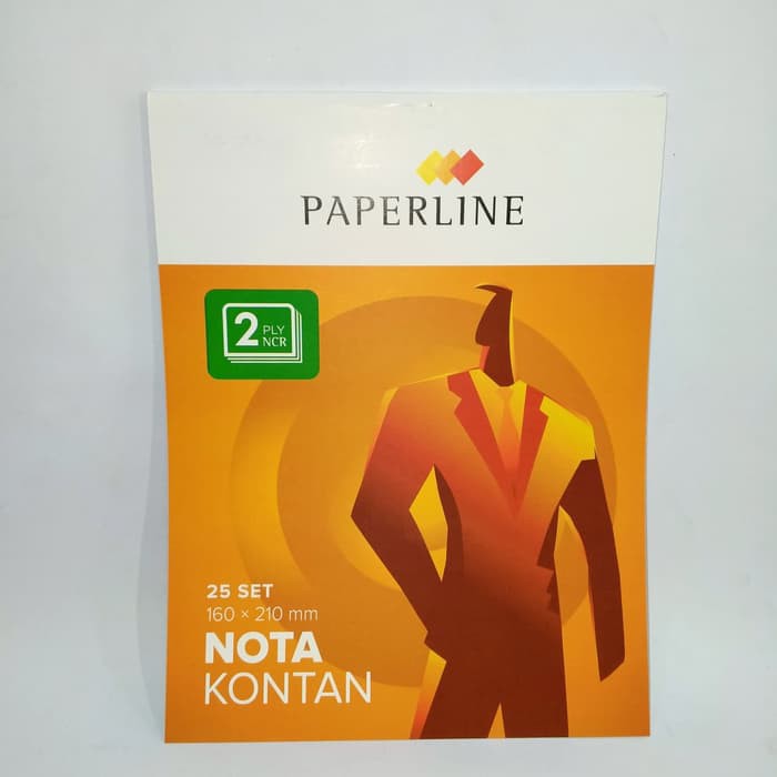 

Buku Nota Kontan merk Paperline Besar 2 ply (25 lbr)