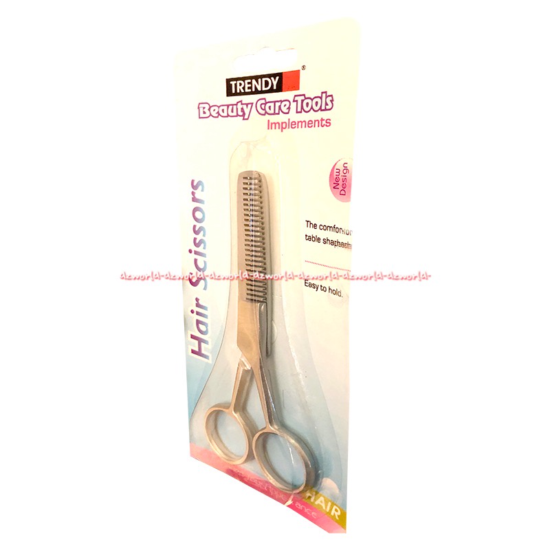 Trendy Hair Scissor Alat Gunting Rambut Salon Stainless Steell Trendi Bahan Logam