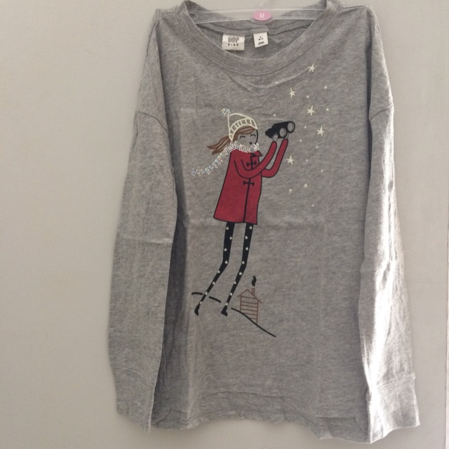 Kaos Anak GAP Original / Kaos Anak Tangan Panjang / Kaos Natal Anak