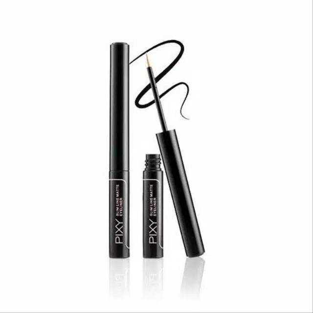 Pixy Slim Line Matte Eyeliner Black