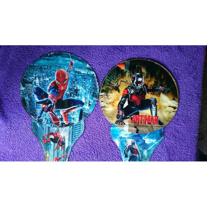 BALON FOIL PENTUNGAN KARAKTER - SPIDERMAN & ANTMAN - souvenir ultah