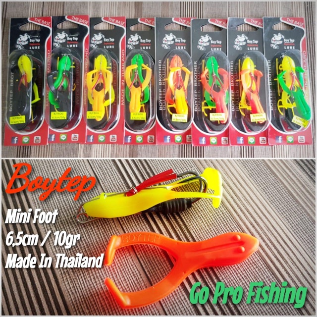 Lure Boytep mini foot Original Thailand