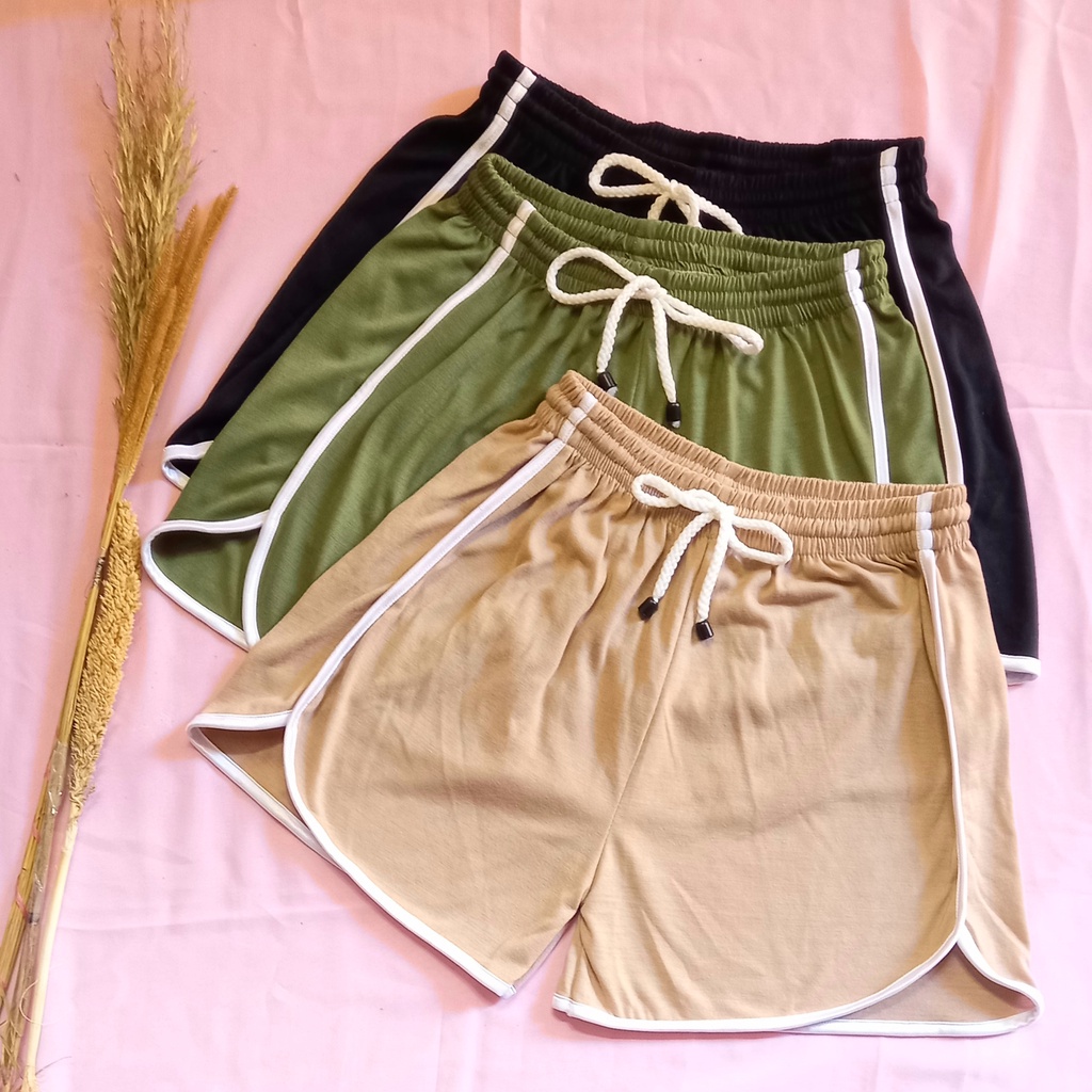 CELANA TIKTOK HOT PANTS ELODIE CELANA PENDEK SANTAI WANITA SHORT PANTS CELANA SANTAI WANITA HOTPANTS