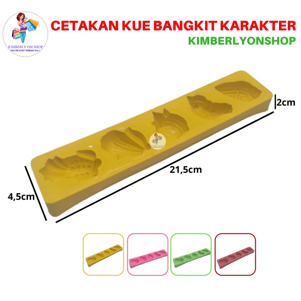 Cetakan Kue Bangkit Plastik Cetakan Kue Nastar Sagu Keju karakter