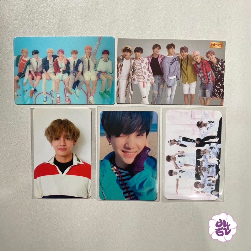 READY STOCK - BTS OFFICIAL PHOTOCARD ALBUM / Pc suga v taehyung