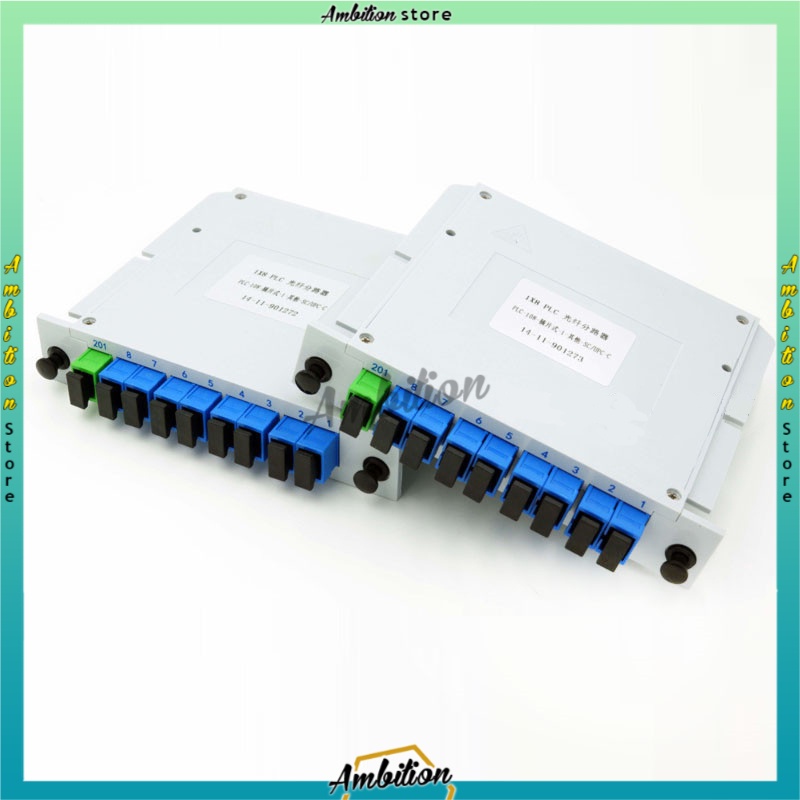 JUAL Passive Splitter Box 1-8 SC UPC