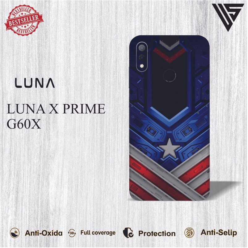 GARSKIN HANDPHONE LUNA X PRIME G 60X (ISI 2PCS)