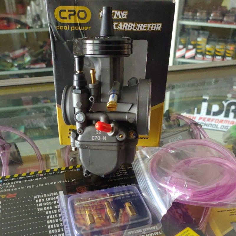 Karburator Karbu Pwk CPO NGO SUDCO 24 26 28 30 32 34 Black Series Hitam Easy-Cpo n32