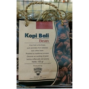 BIJI KOPI BALI/ KOPI BALI BEAN BY MANGSI COFFEE  ASLI KHAS BALI 100GR