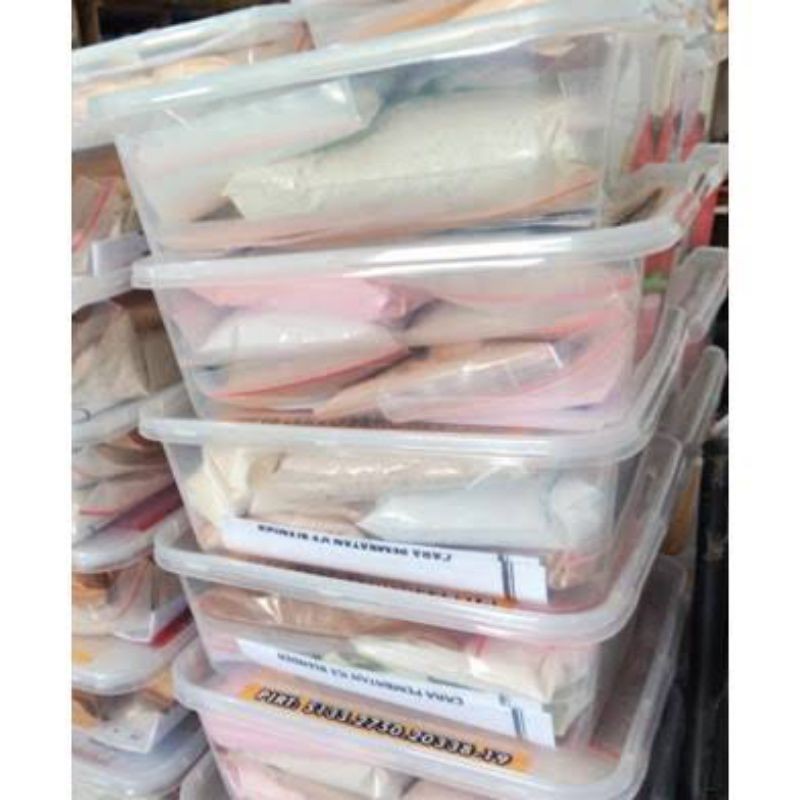

paket bubuk minuman boba ngees