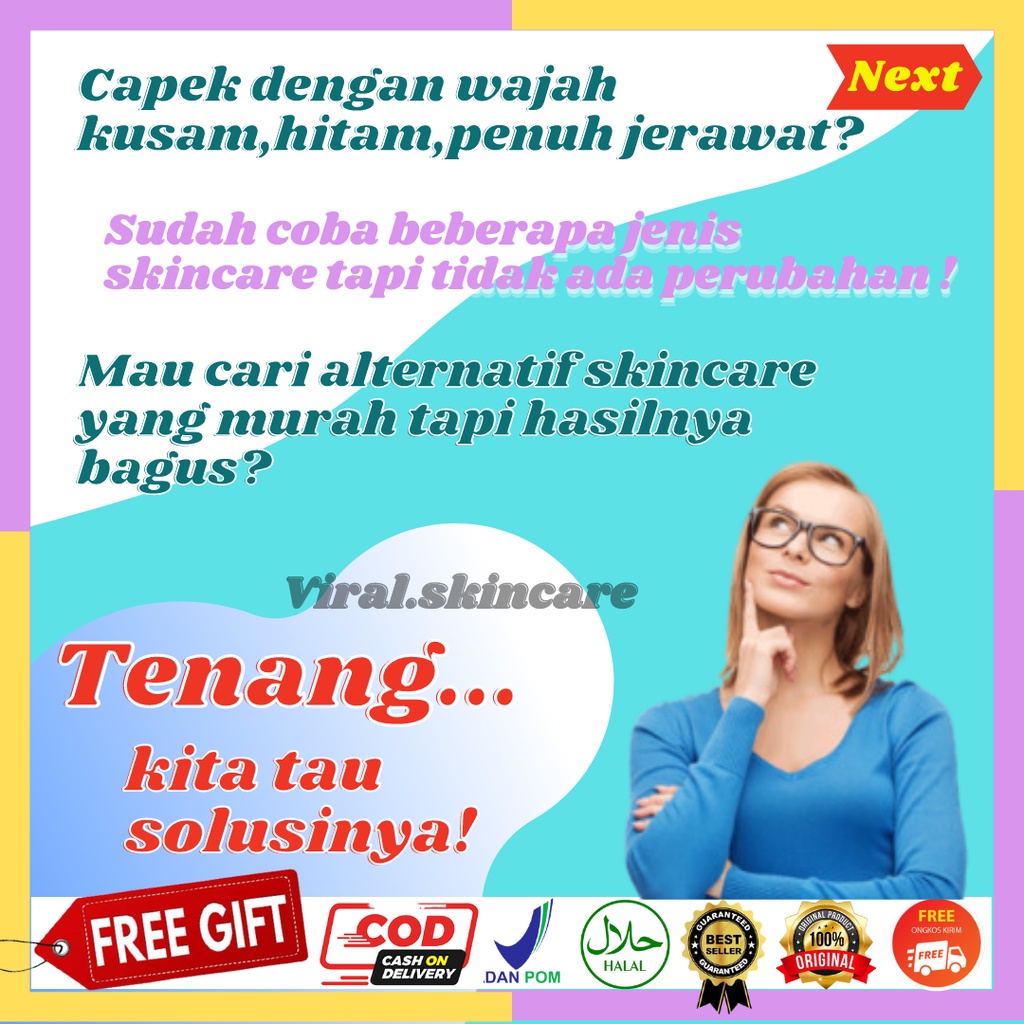 Eglow Platinum Bpom Ecer Skincare Perawatan Kecantikan Wajah Wanita Terbaru Murah A19-1