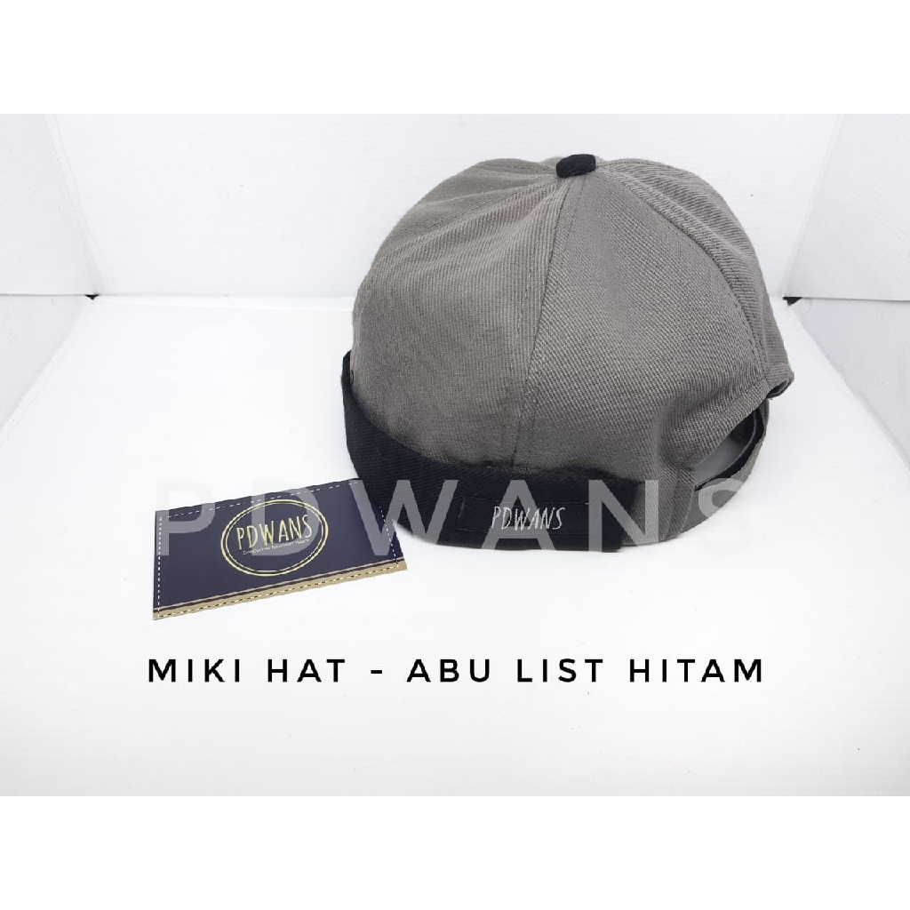 Miki Hat Peci Cap Beanie by PDWANS