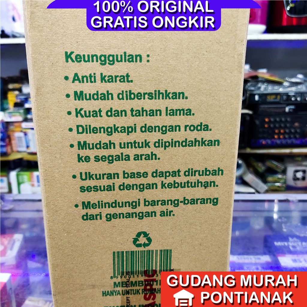 Kaki Kulkas / Mesin Cuci KUALITAS SUPER Alas dudukan MASPION MB 001 BS  Serbaguna Multi Purpose Base