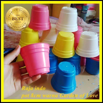 POT TANPA LUBANG 8CM WARNA WARNI ICE CREAM ES KRIM 8 CM POT TANPA LUBANG 8CM WARNA WARNI ICE CREAM ES KRIM 8 CM