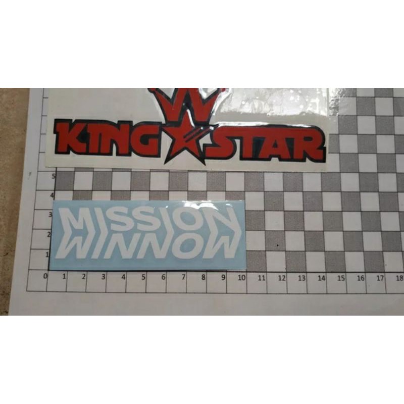 

stiker mission winnow 10cm