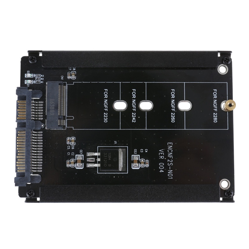 Btsg for M.2 NGFF to Adapter Card Untuk M.2 SSD Ke 2.5 &quot;III SSD Drives B-M Untuk Kunci 6Gb Adaptor Mendukung Untuk M.2