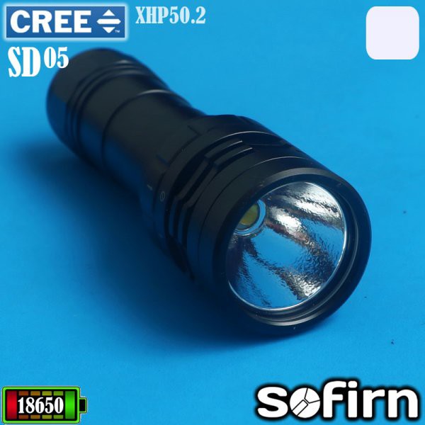 SENTER SELAM FOCUS DIVING SOFIRN SD05 ORI CREE XHP50.2 MAGNETIC 3MODE