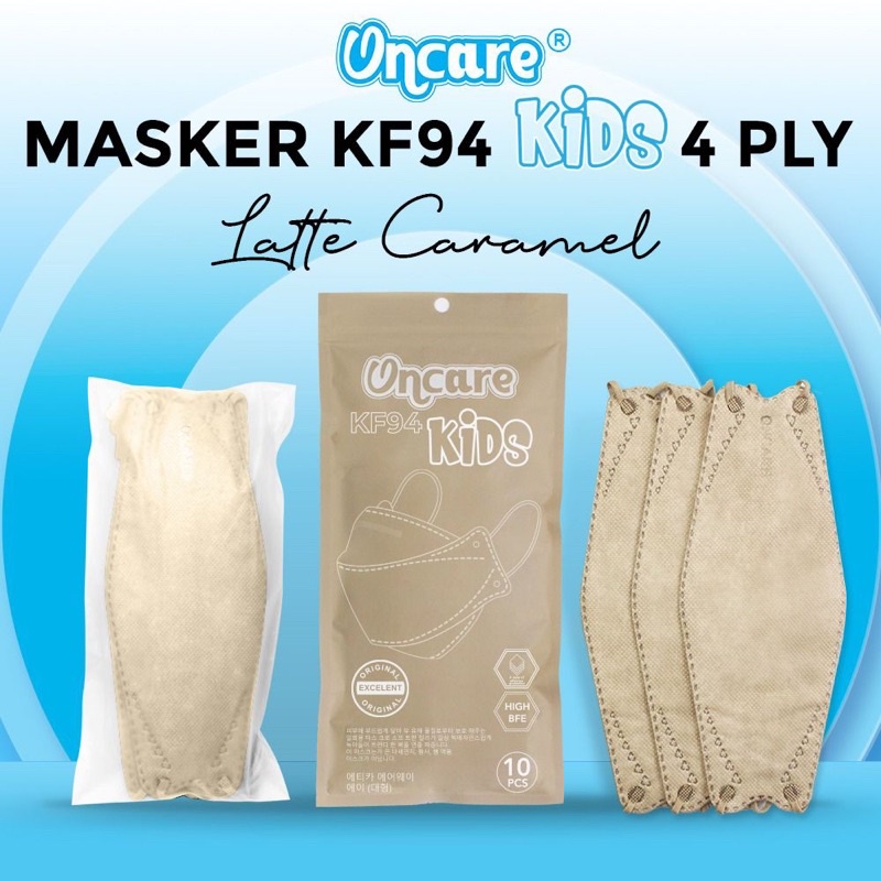 masker anak kf94 4ply Oncare korea isi 10pcs masker kids