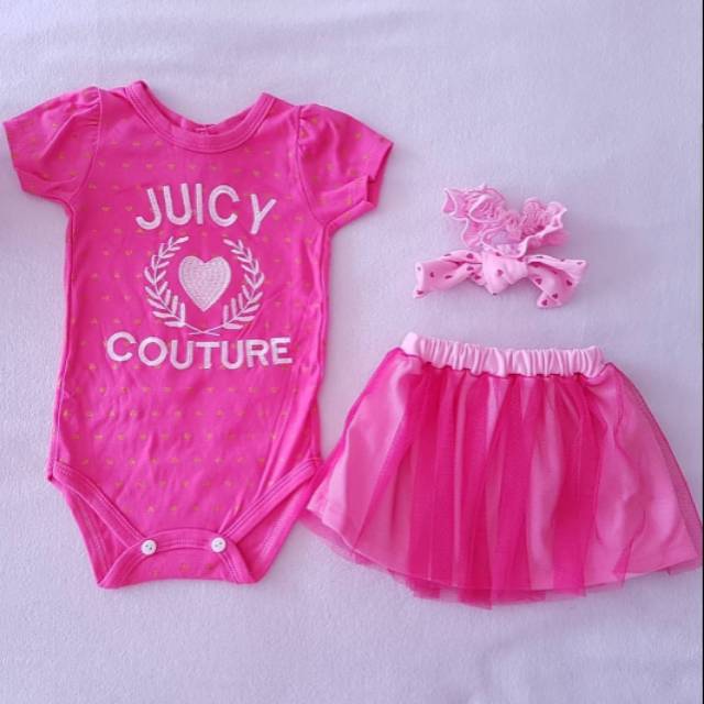 Baby G Collection GFD2385 Set Jumpsuit Juicy Couture