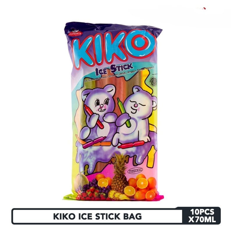 Kiko besar ice stick bag / es kiko ukuran besar ( 10 x 70ml )