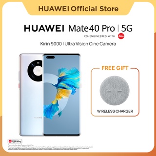 HUAWEI Mate40 Pro 5G Smartphone [8+256GB] | Kirin 9000 | FREE Wireless Charger