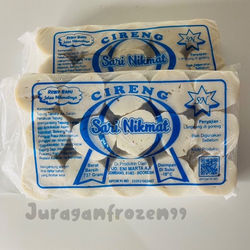cireng koin sari nikmat terlaris dan gurih agen cireng koin