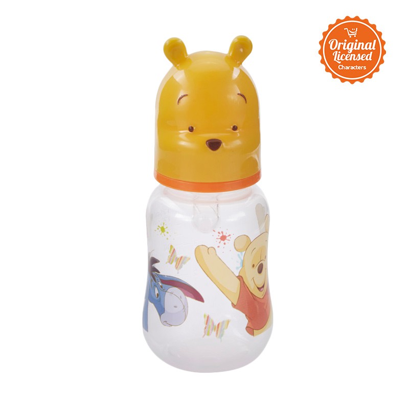 Disney Baby Milk Bottle Pooh 125ml Botol Susu Kepala Winnie the Pooh