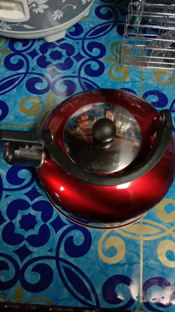 Teko Bunyi 3 Liter Whistling Kettle Stainless Bunyi Bila Mendidih