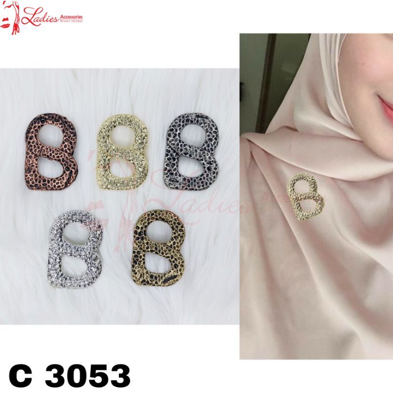 Bros button /bross buttonscarve/broch hijab jilbab/manset