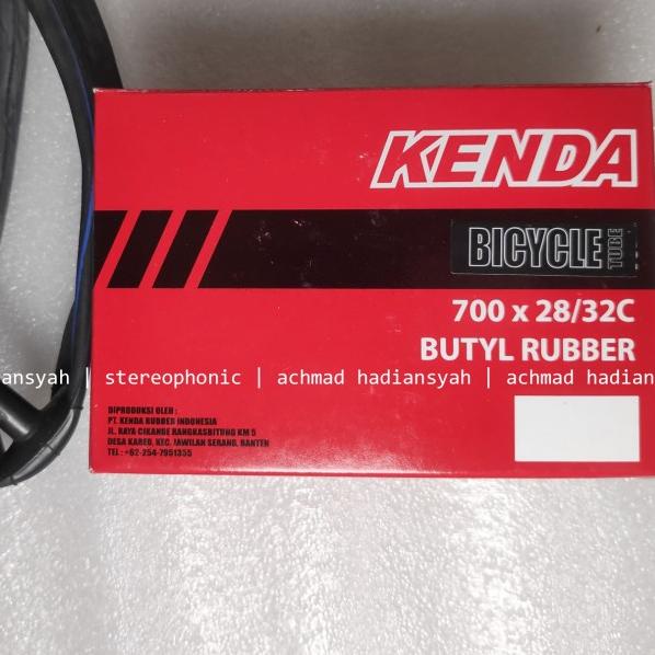 Ban 700 Ban dalam KENDA Schrader Valve 700x28c Ban dalam KENDA 700x32c