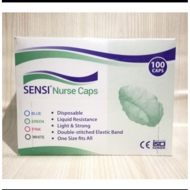 Sensi Nursecap Penutup kepala isi 100pc murah