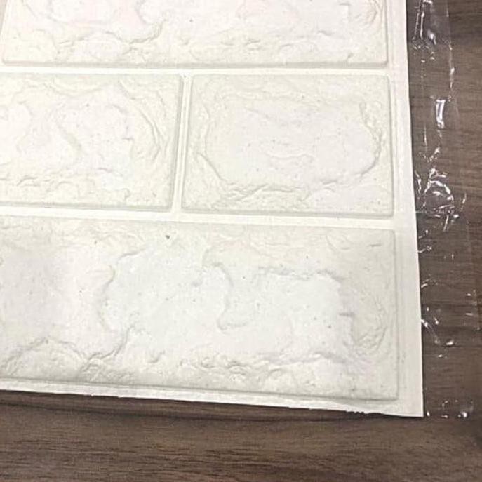 STAR Wallpaper Dinding 3D Bata Korea 30 x 100 cm Brick Foam Premium Stiker