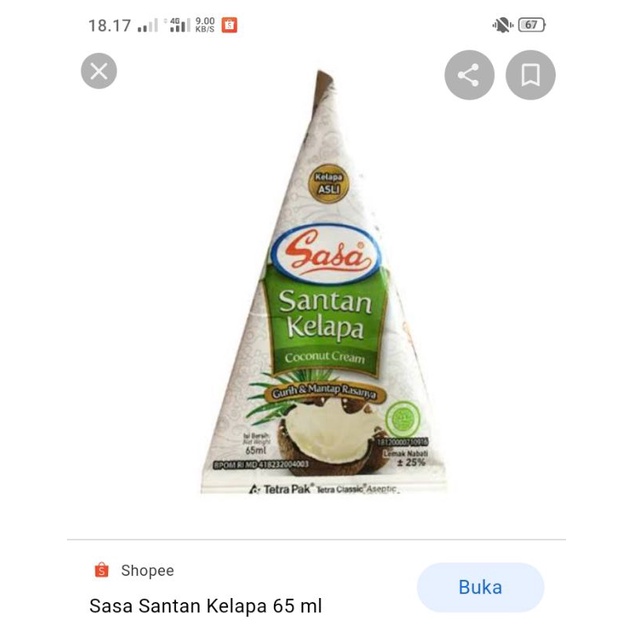 

santan sasa
