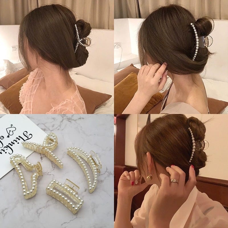 [ ECER ] JEPITAN RAMBUT MUTIARA  KOREA / JEDAI MUTIARA