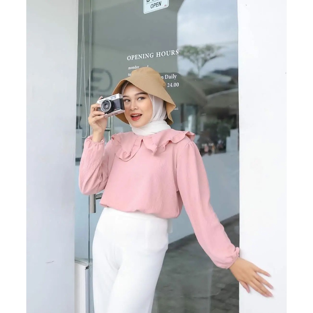 Baju Imfort Wanita Nesya Blouse Syakila