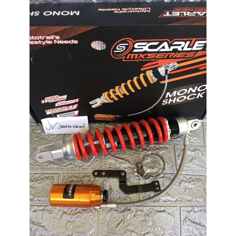 monoshock klx tabung pisah shockbreker klx d-tracker tabung pisah