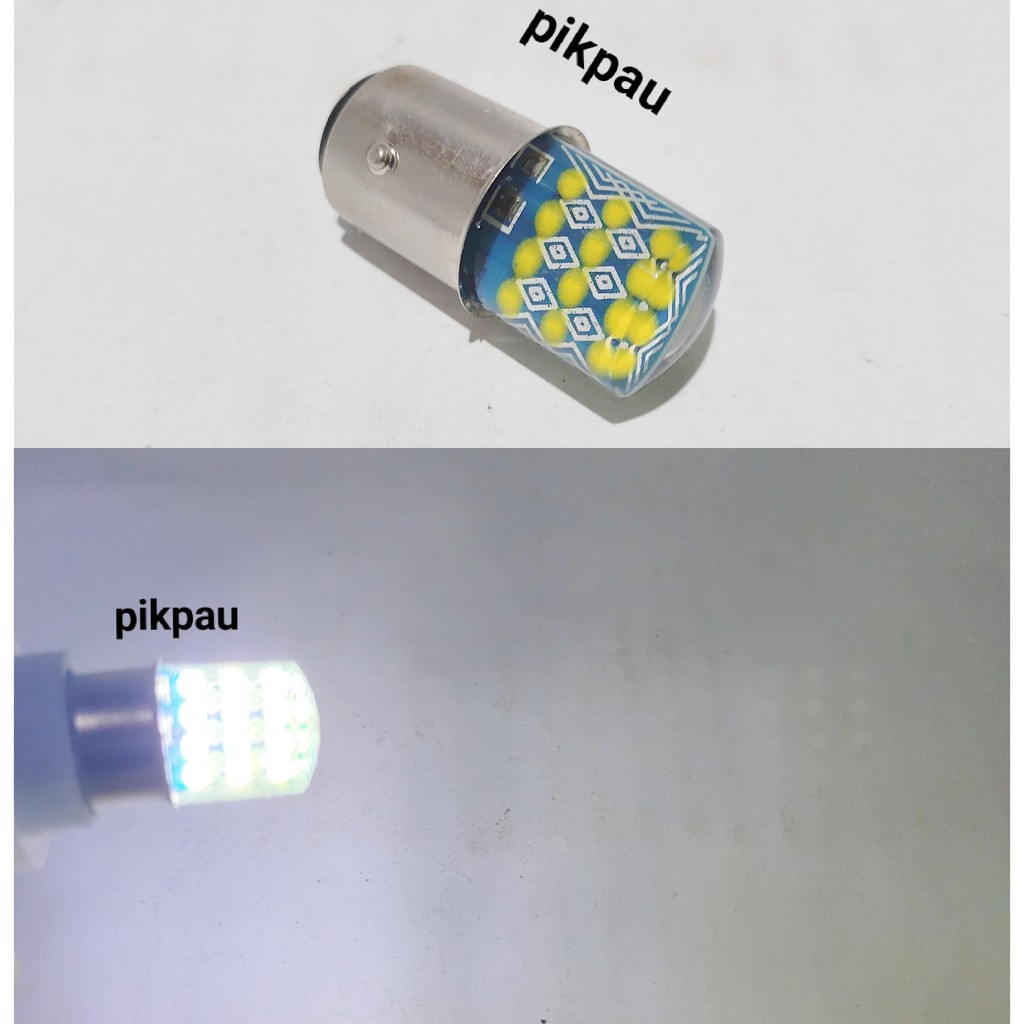 Lampu Stoprem Belakang Rem Batik 2 Mode Socket Kaki 2