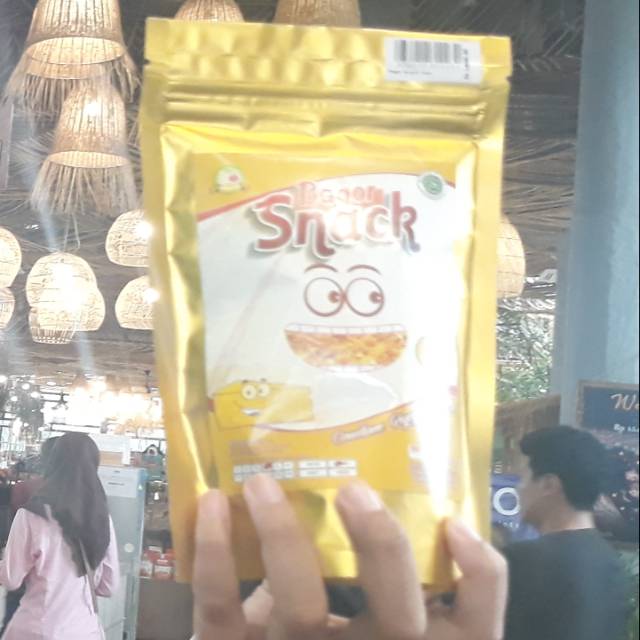 

Snack bagor rasa keju