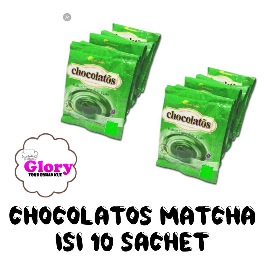 

chocolatos matcha 10 sachet