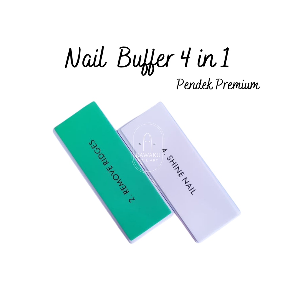 Buffer Kikir Pengasah Penghalus Pengilap Kuku Nail Art Shiner