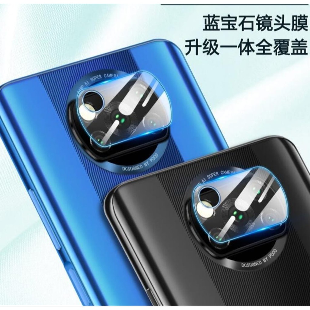 TG Camera Xiaomi POCO X3 X3 PRO X3 NFC Tempered Glass Camera Anti Gores Lensa Camera