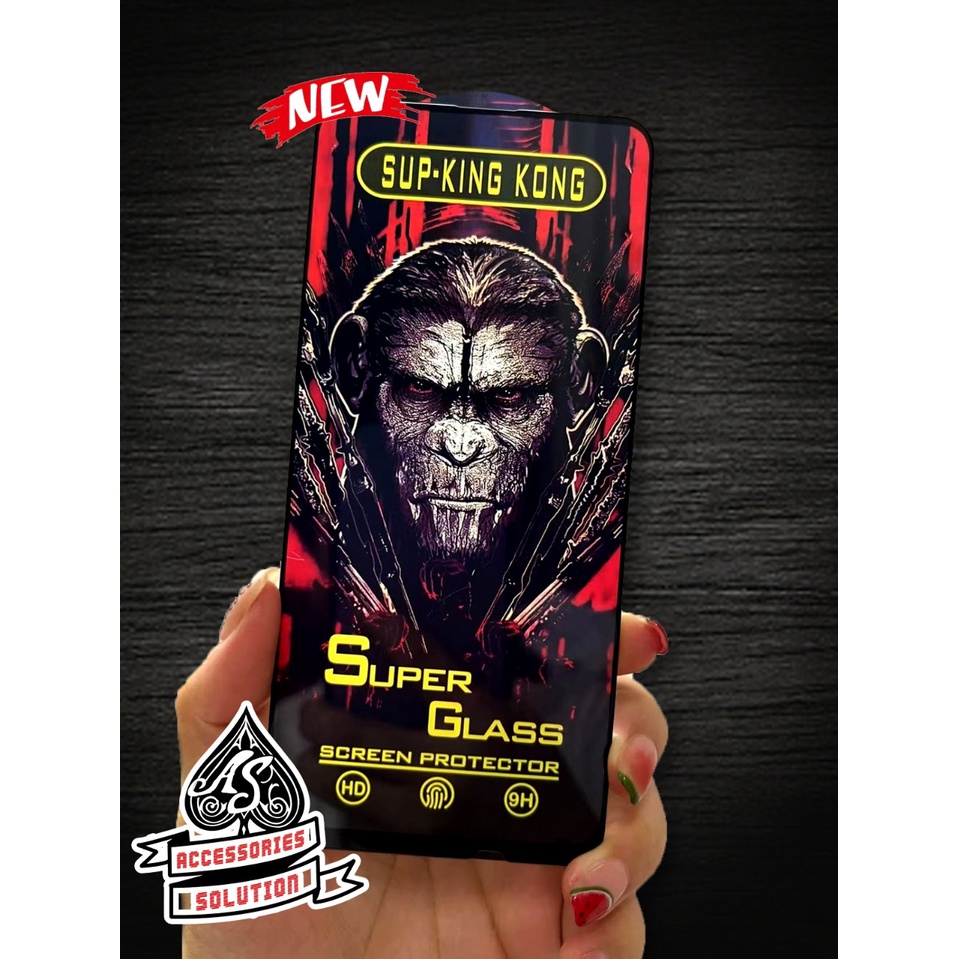 TEMPERED GLASS SUP King Kong SUPER GLASS KHUSUS IPHONE X XR XS MAX 11 12 13 14 PRO MAX 12 13 MINI 14 PRO 14 PLUS