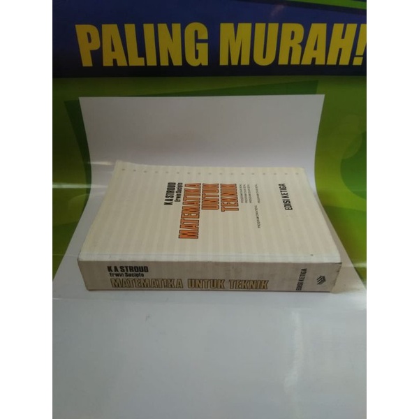 Original Buku Matematika untuk teknik K A Stroud