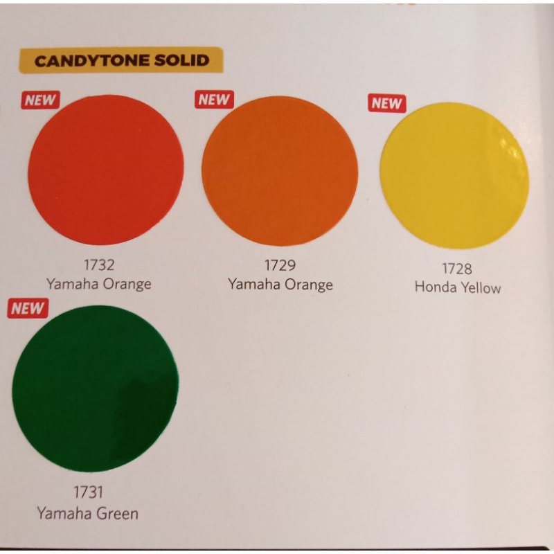 Cat PYLOX Pilok pilox NIPPON PAINT varian CANDYTONE SOLID