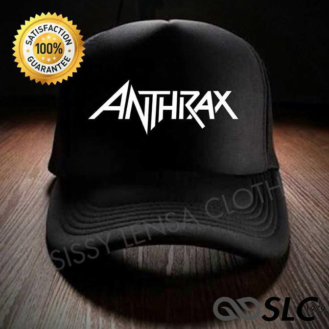 Promo Topi Jaring Trucker Band Anthrax - Slc Bergaransi