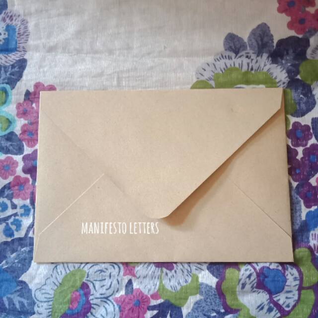 

Kraft Envelope A6 Amplop Samson (Postcard Standard)