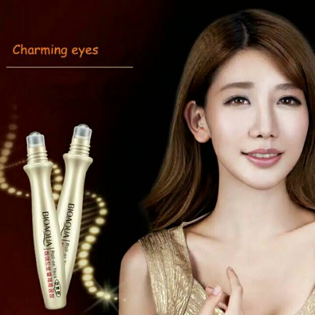BIOAQUA EYE SERUM ROLL MENGATASI KERUTAN