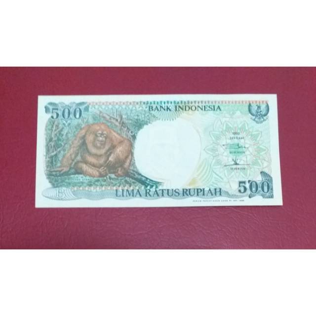 UangKertasLama 500 Thn 1992