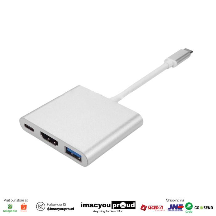 Adapter Usb Type C To Hdmi Multi Port Usb 3.0 For Macbook Air Pro M1