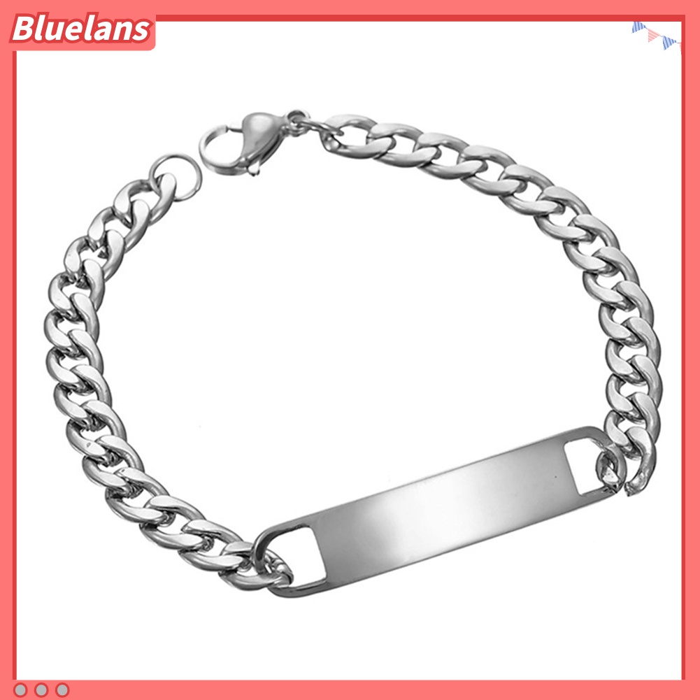 Gelang Rantai Bahan Stainless Steel Untuk Pria